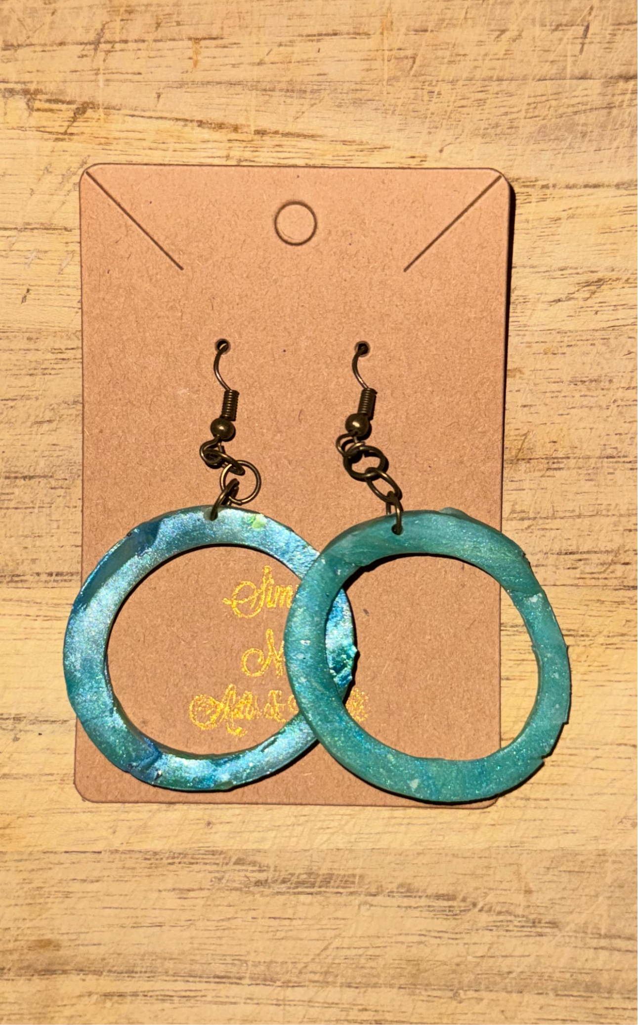 Planetary Hoops (Venus Blue)