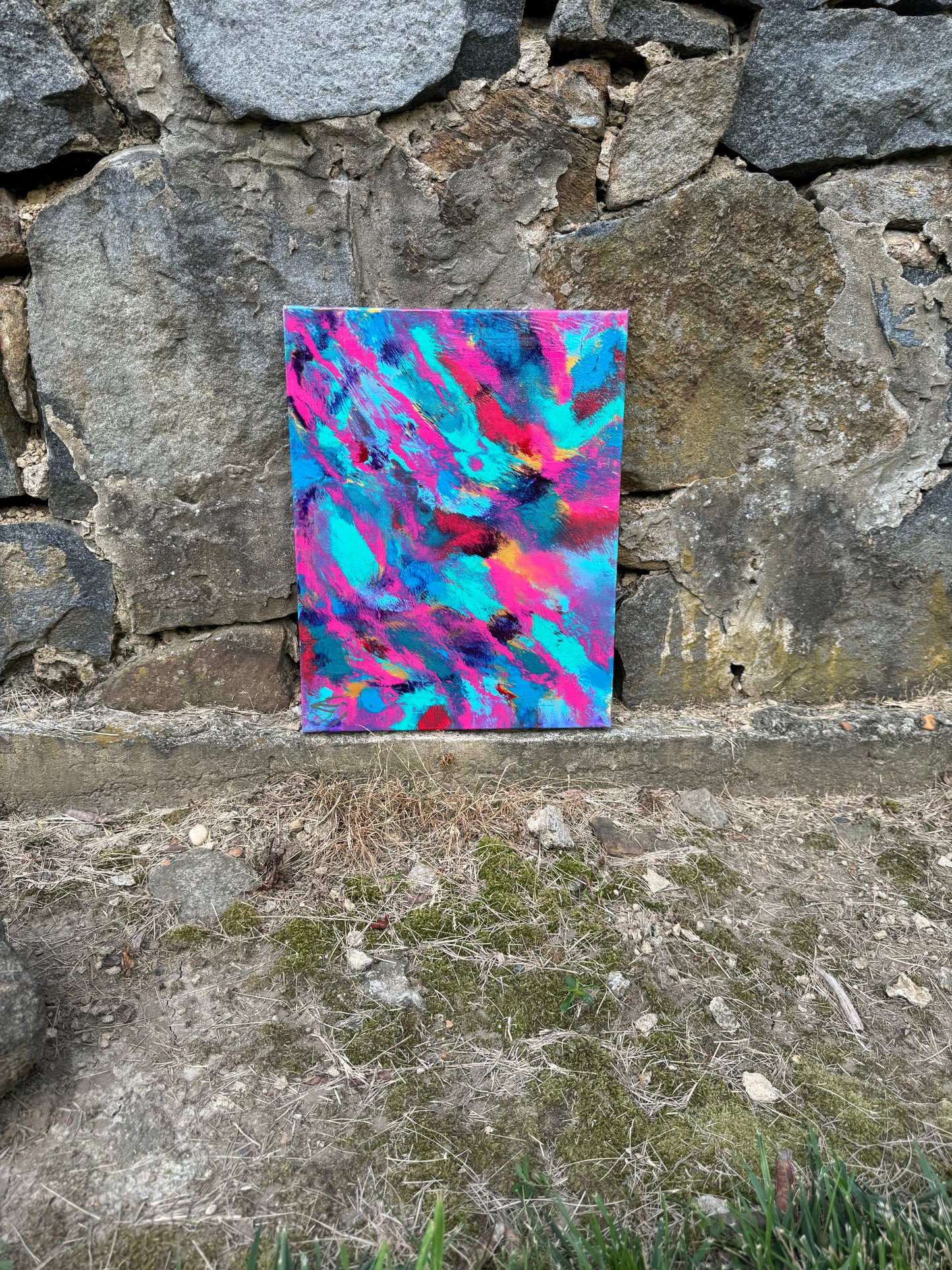 18 x 14 Abstract Painting #1