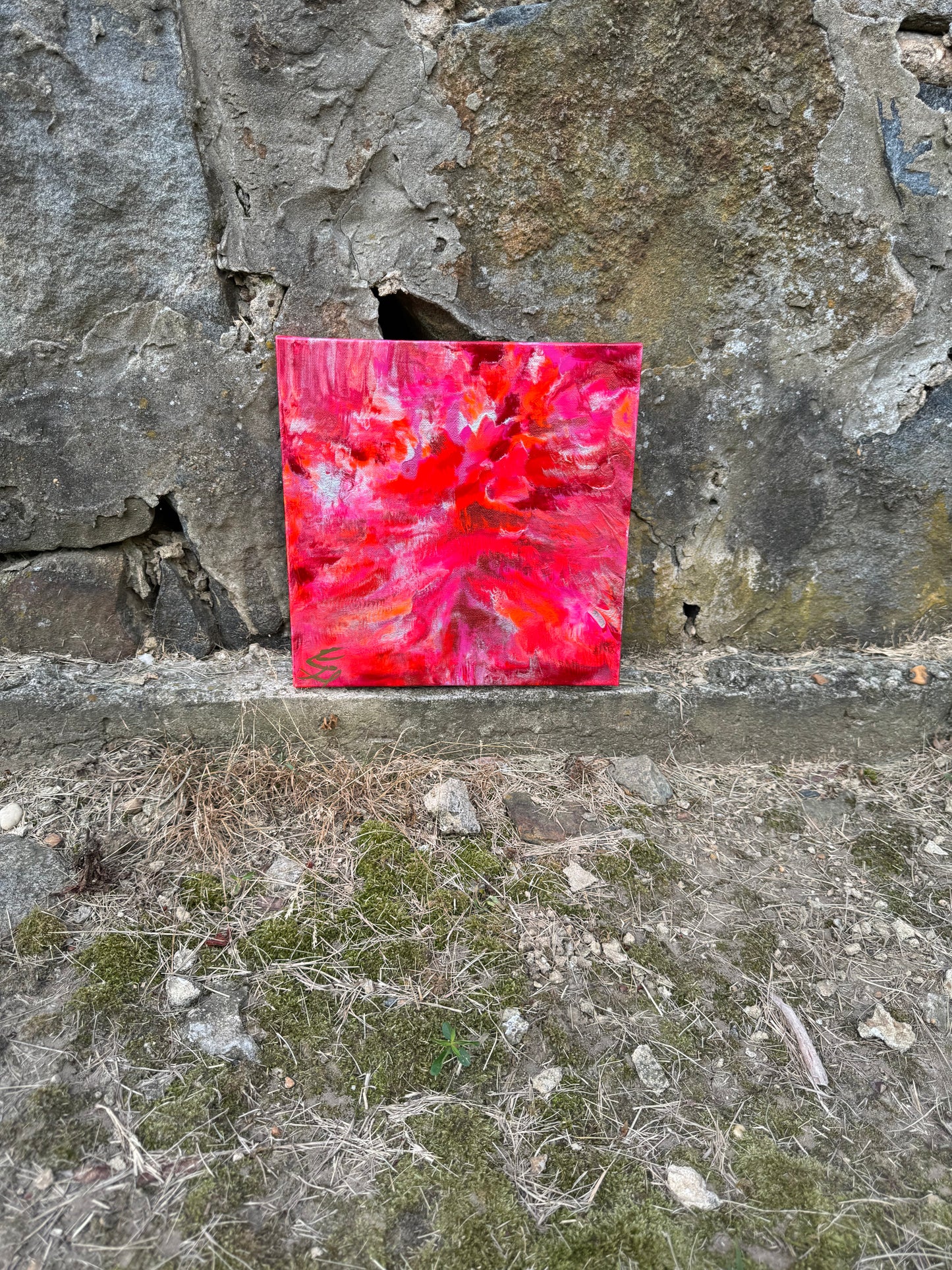 12 x 12 Abstract Painting #1