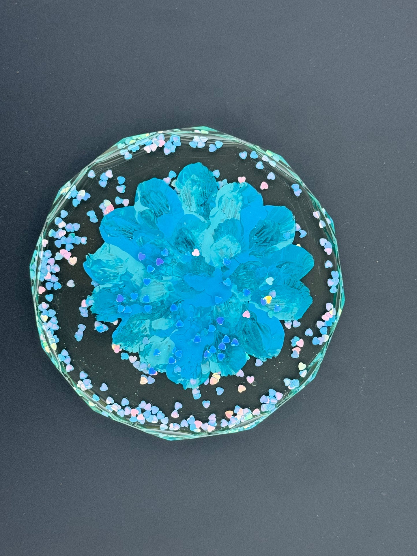 Flower Resin Coasters