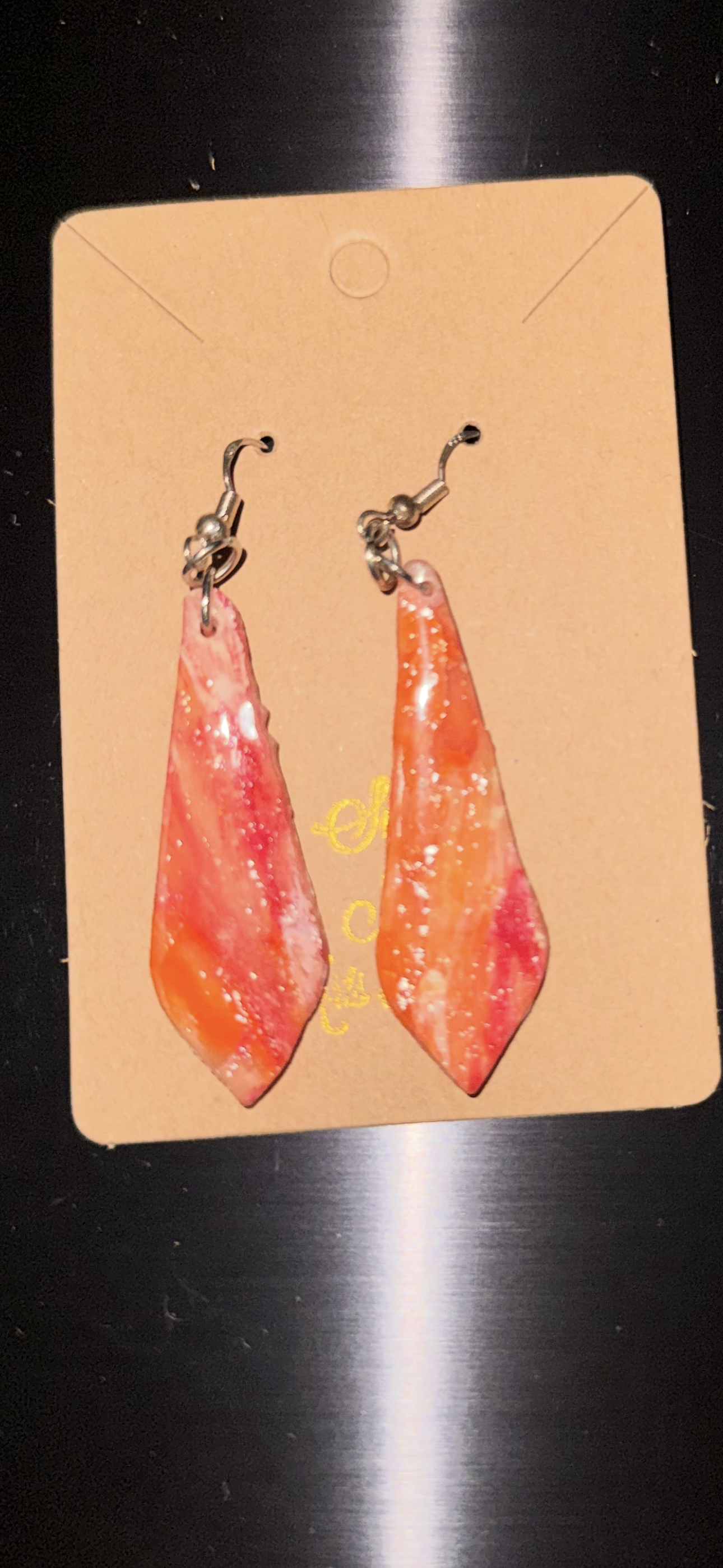 Sunkissed Flare Sword Earrings