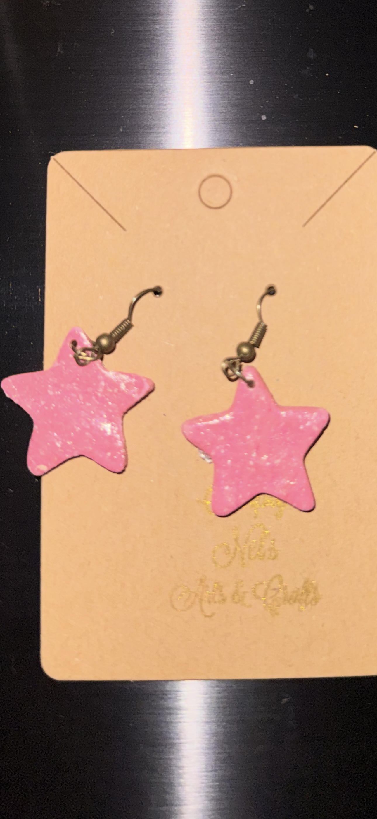 Rockstar Earrings (Small Solid Star)