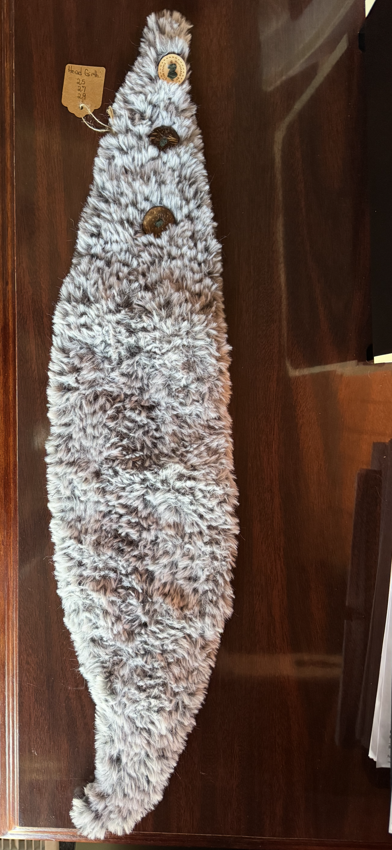 Faux (Wolf) Fur Head Wrap