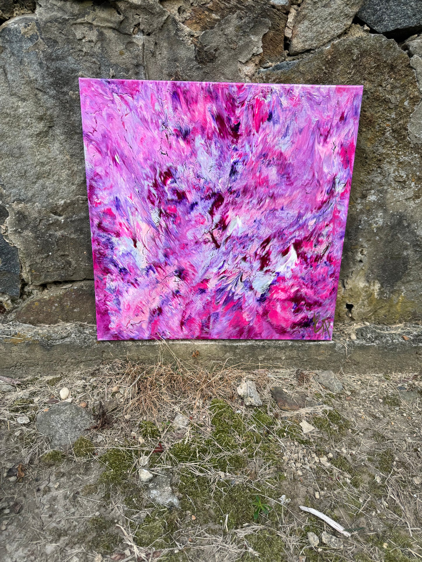 20 x 20 Abstract Painting # 2