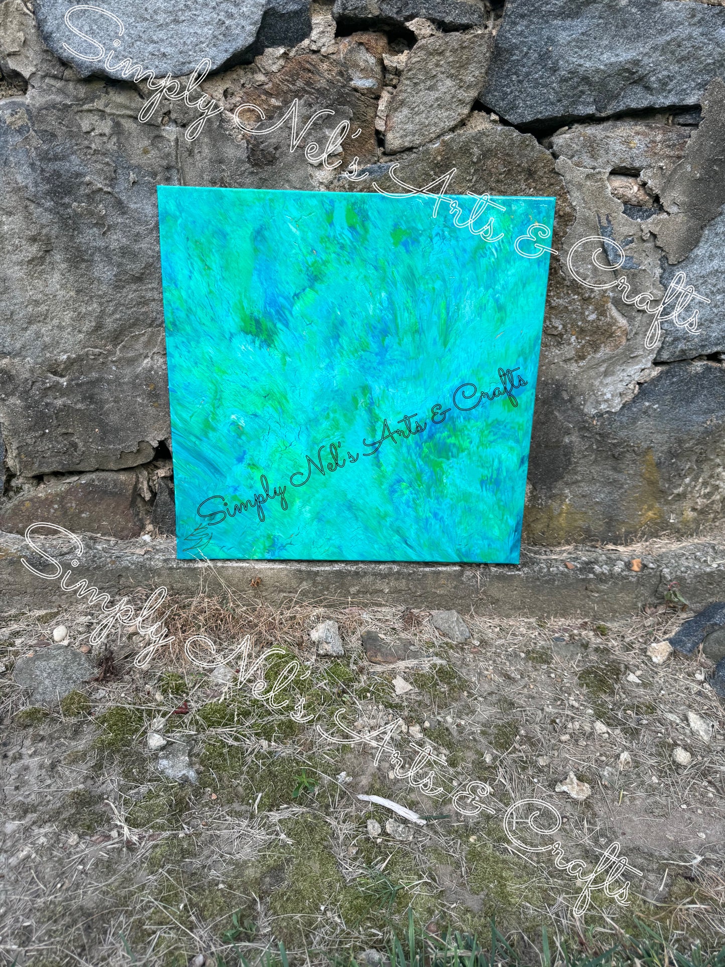 20 x 20 Abstract Painting # 1