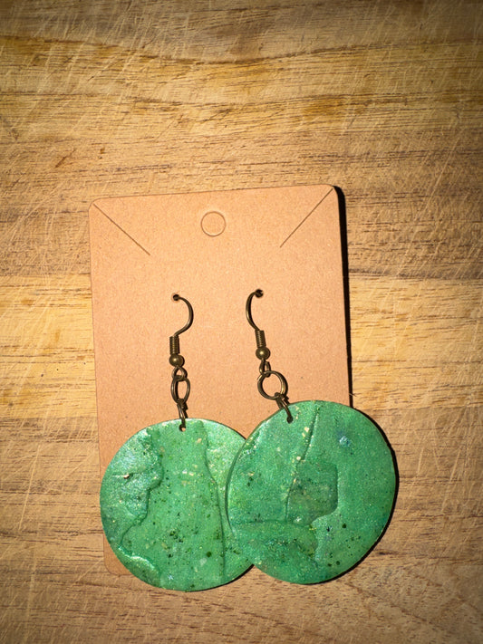 Blissful Jade Earring set