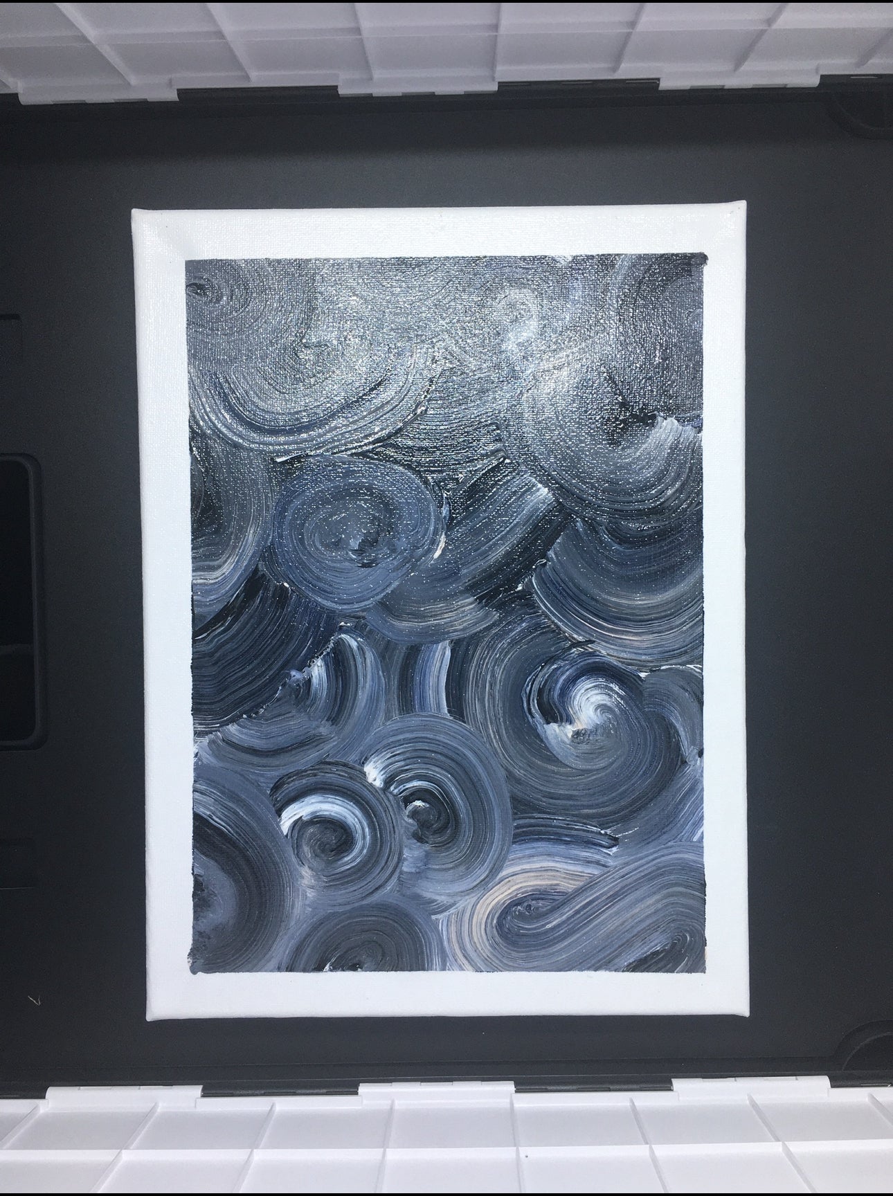 12 x 9 Abstract Painting #3