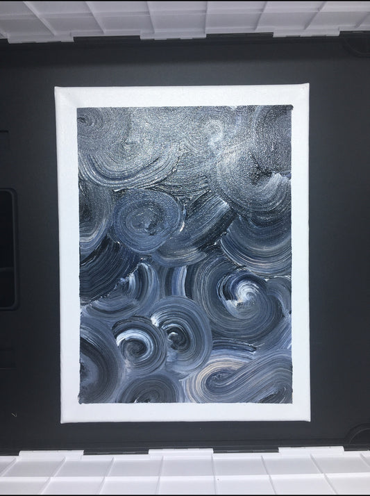 12 x 9 Abstract Painting #3