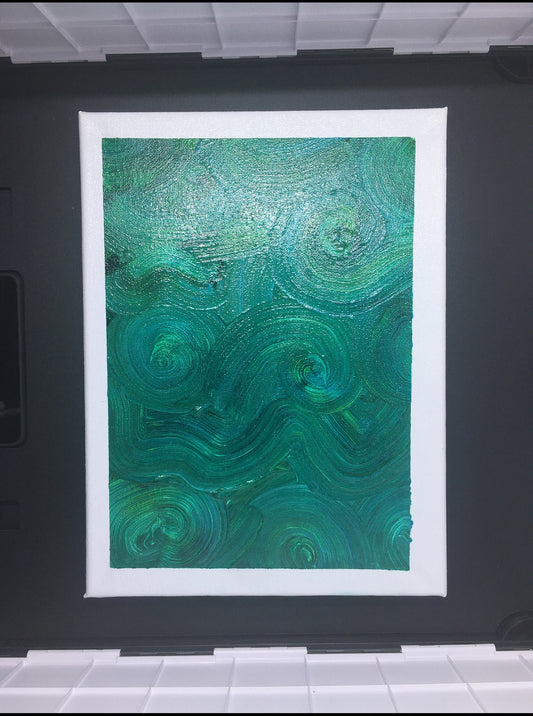 12 x 9 Abstract Painting #4