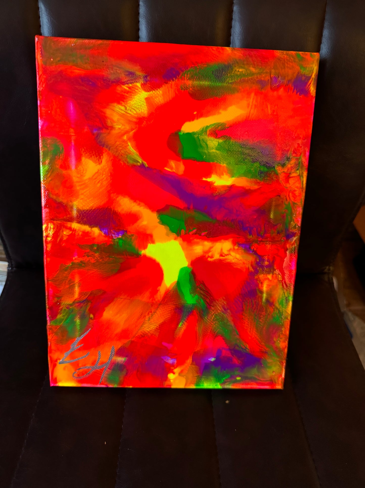 12 x 9 Abstract Painting #2