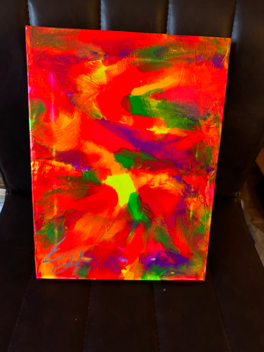 12 x 9 Abstract Painting #2