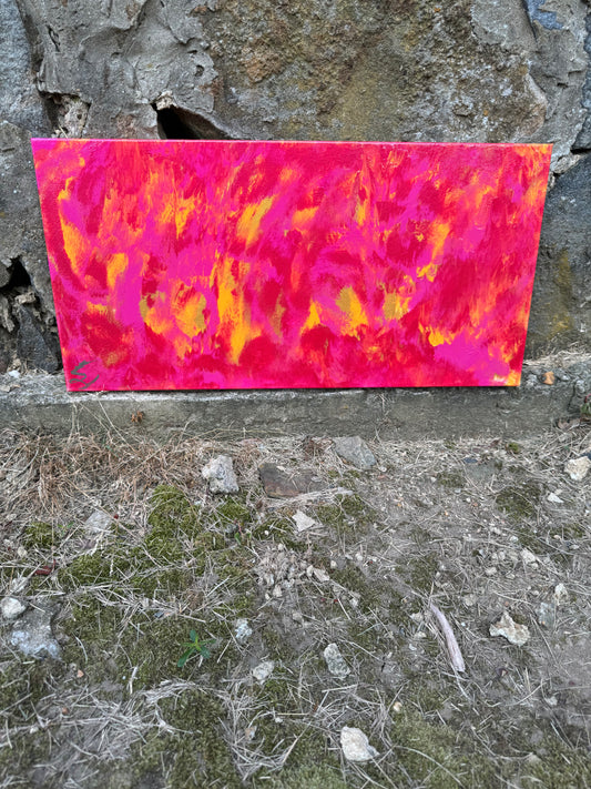 24 x 12 Abstract Painting #3