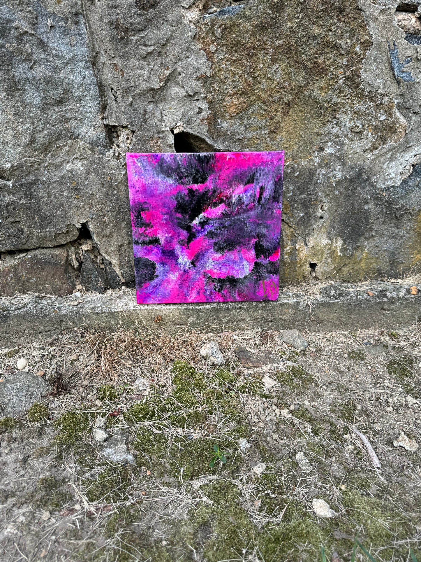 12 x 12 Abstract Painting #3