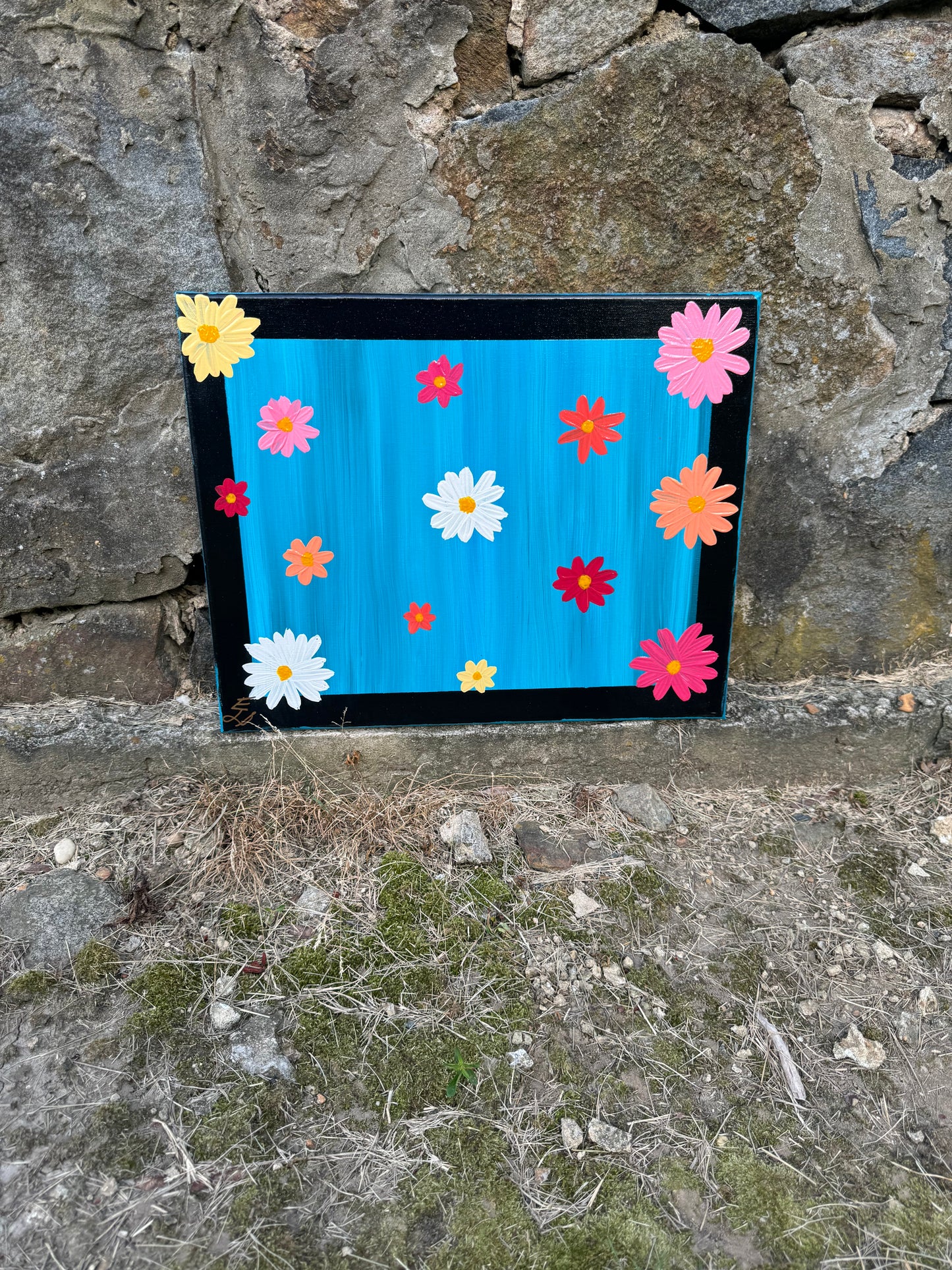 20 x 16 Daisy Painting # 1