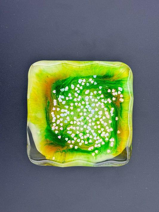 Tie-Dye Resin Coasters