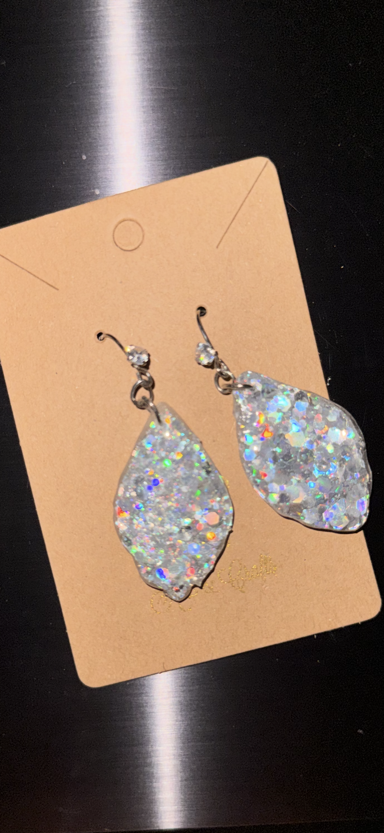 Glitter Bombs Diamond Glitz Dainty Diamond with Tiny Diamond Stud Rhinestones