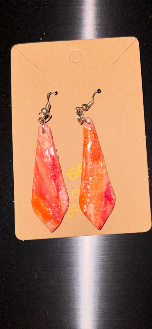 Sunkissed Flare Sword Earrings
