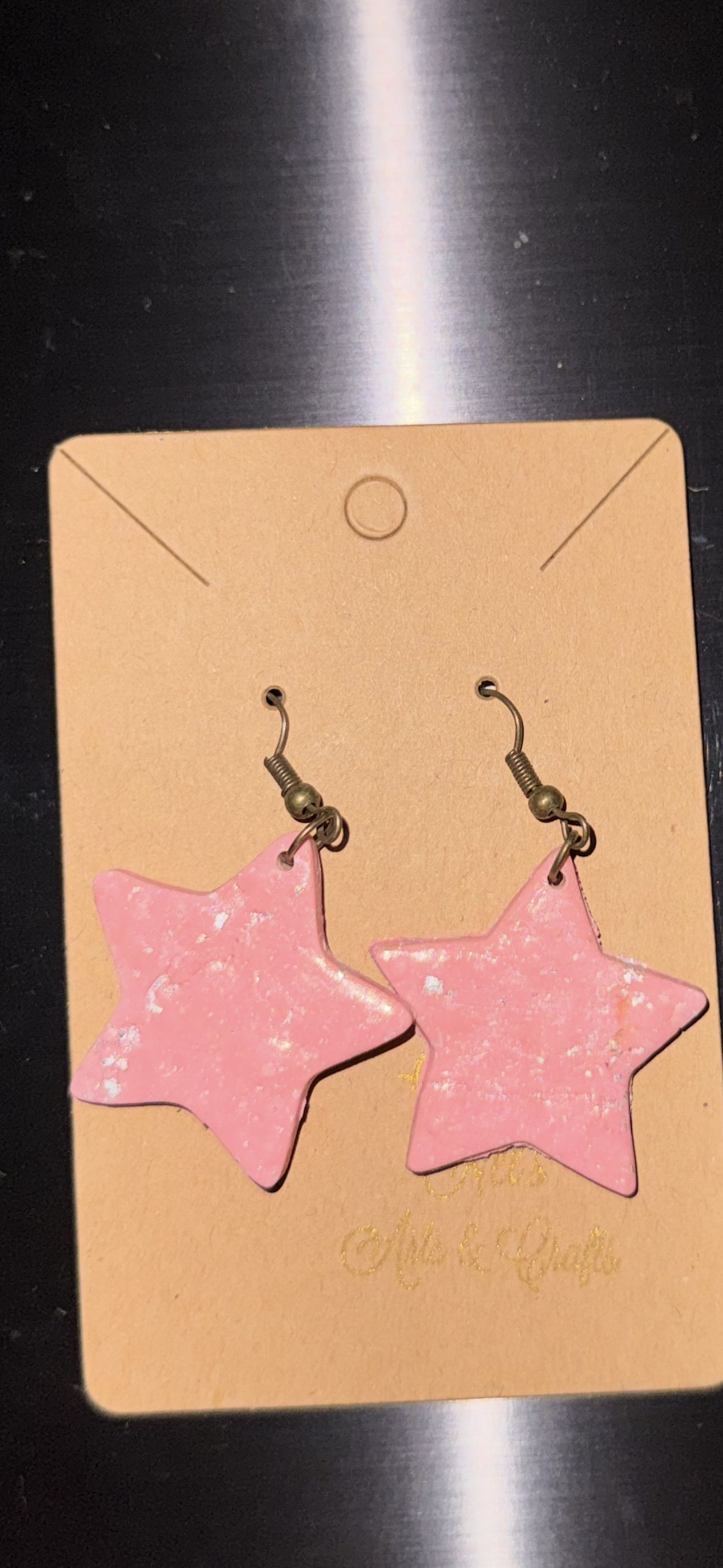 Rockstar Earrings (Medium Solid Star)