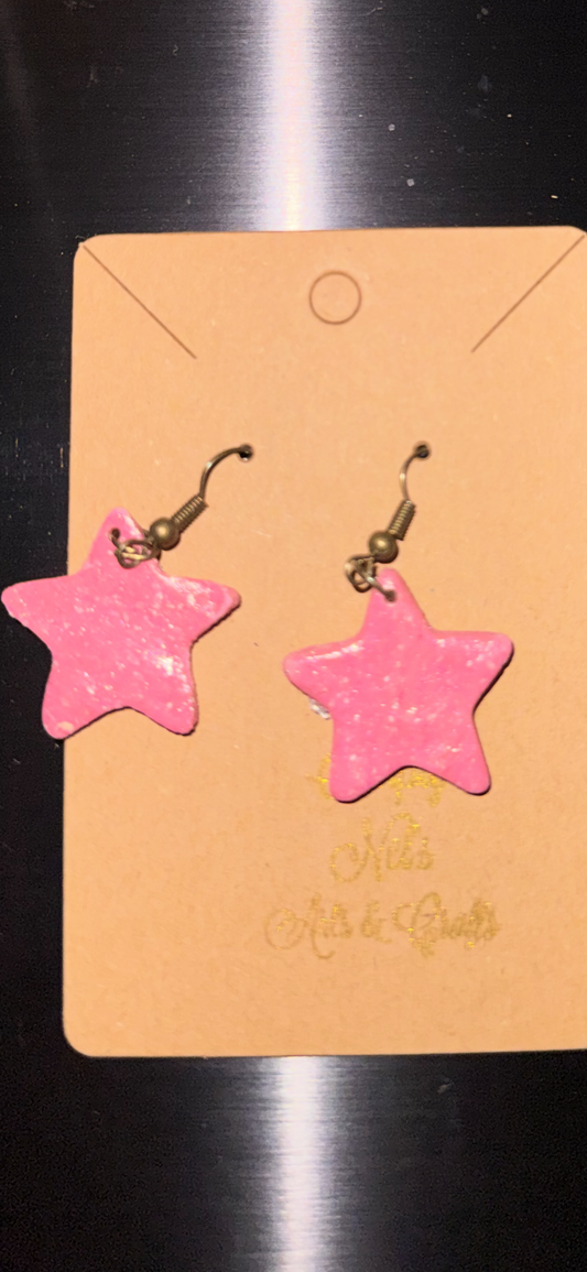 Rockstar Earrings (Small Solid Star)