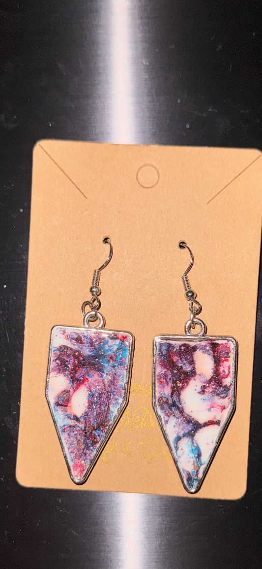 Wonderland Squaretrangle Earrings